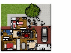 Meu primeiro projeto - type a name made with Floorplanner