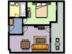 My first project - First design made with Floorplanner