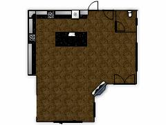 My first project - kitchen made with Floorplanner