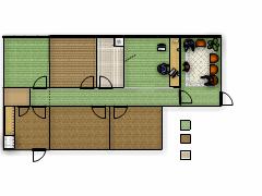 Dr. R's Office - Email design made with Floorplanner
