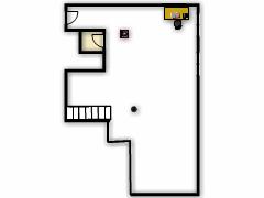 My first project - plant loft top floor made with Floorplanner