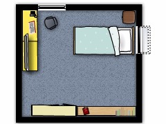 Mijn eerste project - Eerste ontwerp made with Floorplanner