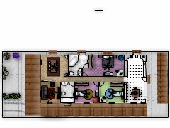 Meu primeiro projeto - type a name made with Floorplanner