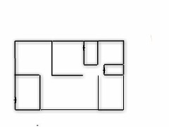 Meu primeiro projeto - 2º Piso Original made with Floorplanner