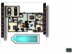 My first project - house made with Floorplanner