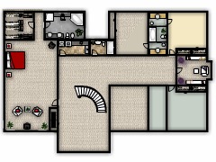 Huge House - First design(copy)(copy) made with Floorplanner