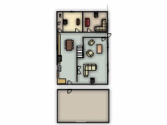 My first project - fir tree after made with Floorplanner