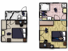 Lakeside Room - First design made with Floorplanner