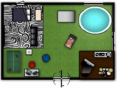 My first project - type a name made with Floorplanner