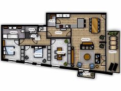 Dunesse BN 36 - Indeling made with Floorplanner