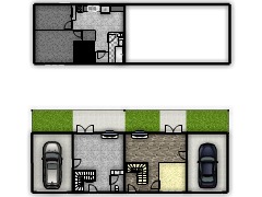New floorplan - First design made with Floorplanner