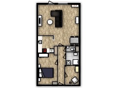 houseplan - erghtrth made with Floorplanner