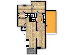 New floorplan - First design made with Floorplanner