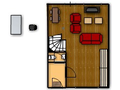 Nieuwe plattegrond - Eerste ontwerp made with Floorplanner